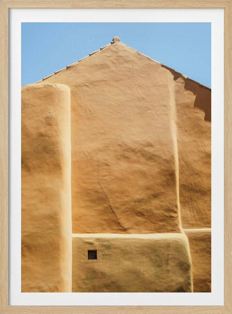 Golden Wall Contours | Poster