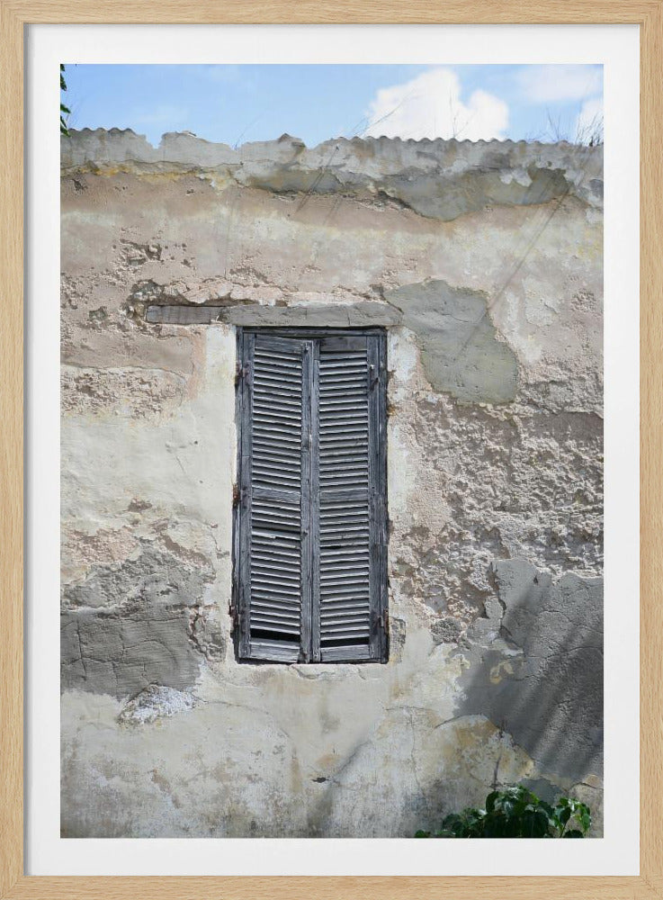 Weathered Shutters | Poster