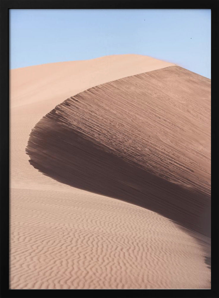 Desert's Graceful Curve | Poster