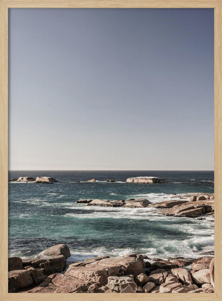 Rocky Coast Serenity | Poster