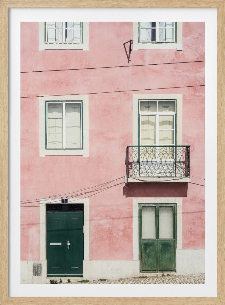 Pink Façade Harmony | Poster
