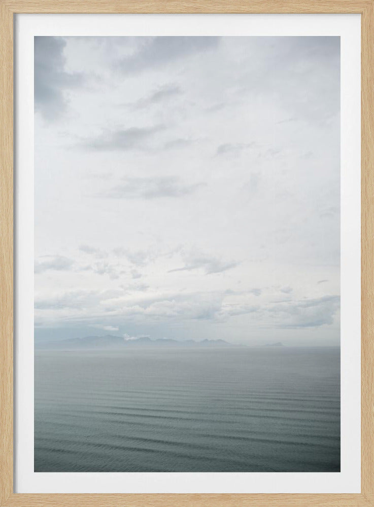 Misty Ocean Calm | Poster