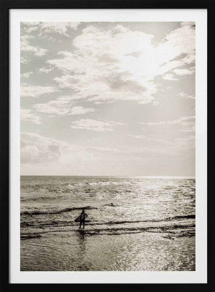 Surfer's Dawn Peace | Poster