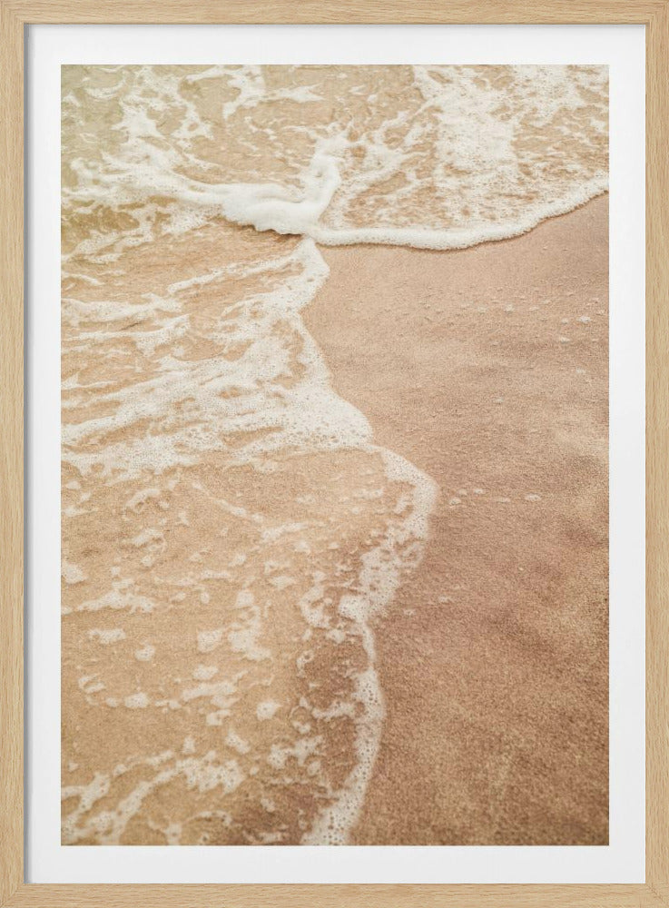 Sandy Shore Embrace | Poster