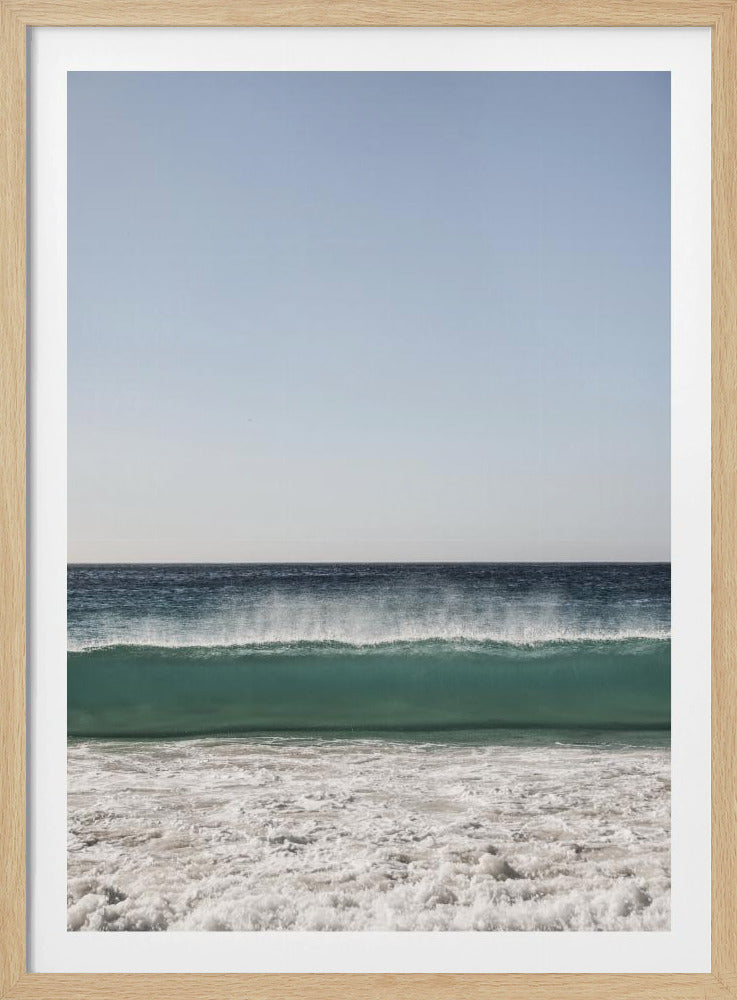Ocean Landscape With Waves | Poster