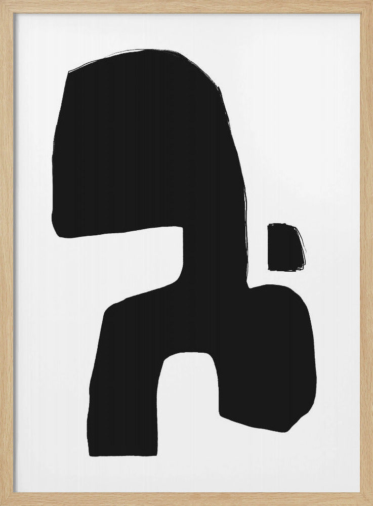 Monochrome Silhouette | Poster