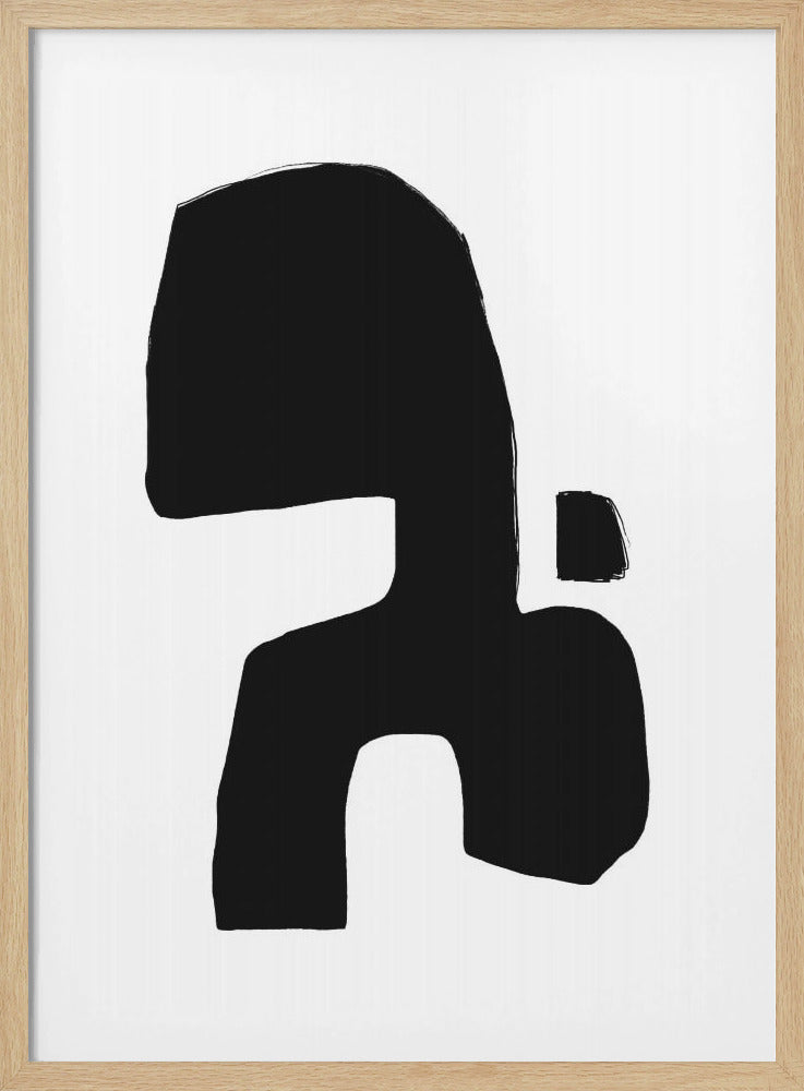 Monochrome Silhouette | Poster