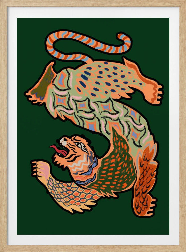 Asiantiger Green | Poster