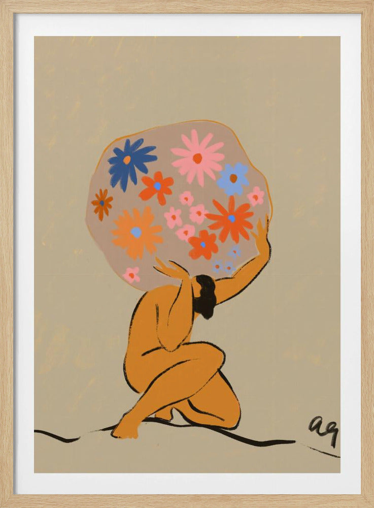 World On Her Shoulders | Poster