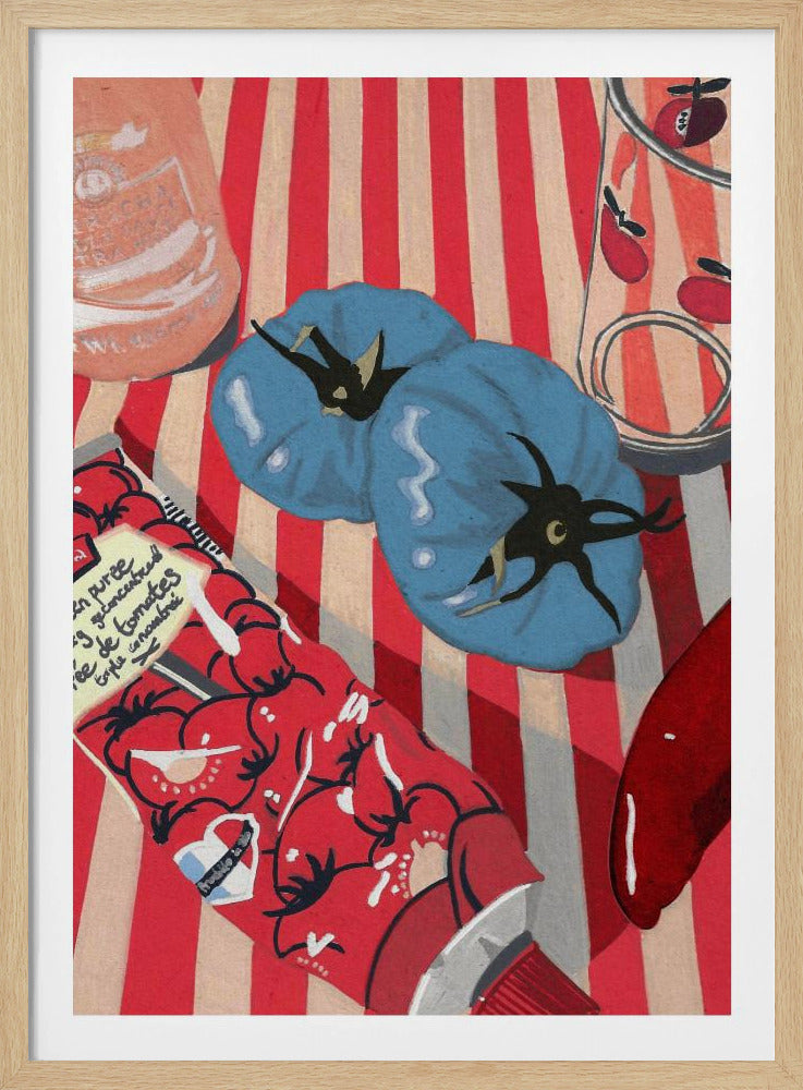Blue Tomatoes | Poster