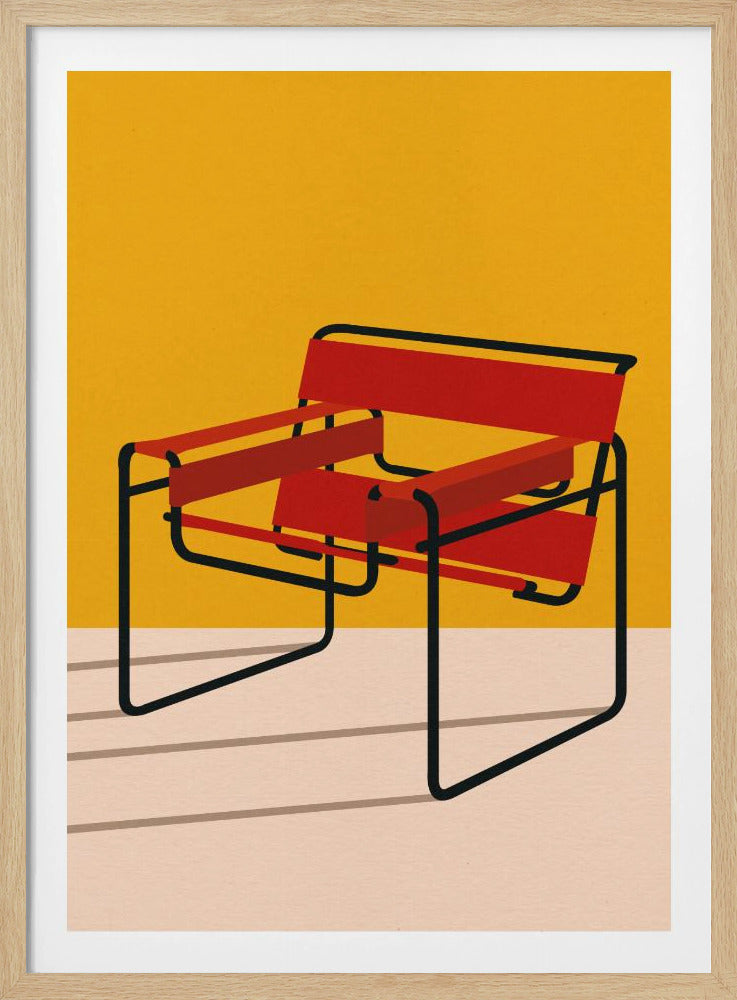 Wassily Chair Marcel Breuer | Poster