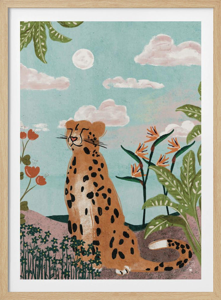 Leopard In Jungle Erum Khalili.png | Poster