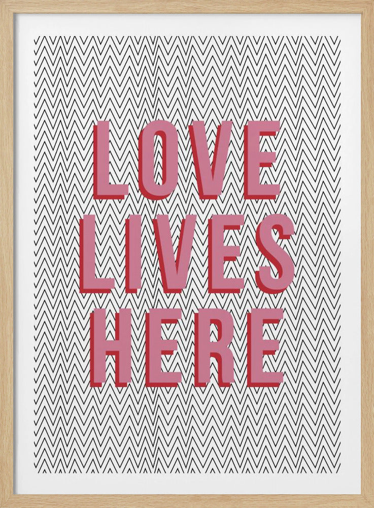 Love Lives Here | Poster
