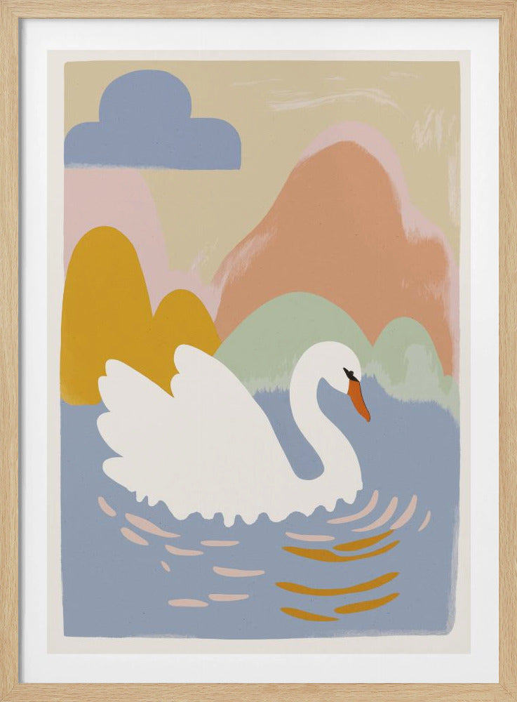 Swan's Dreamscape | Poster