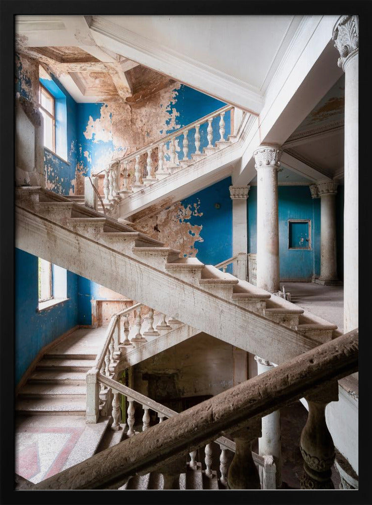 Blue Staircase | Poster