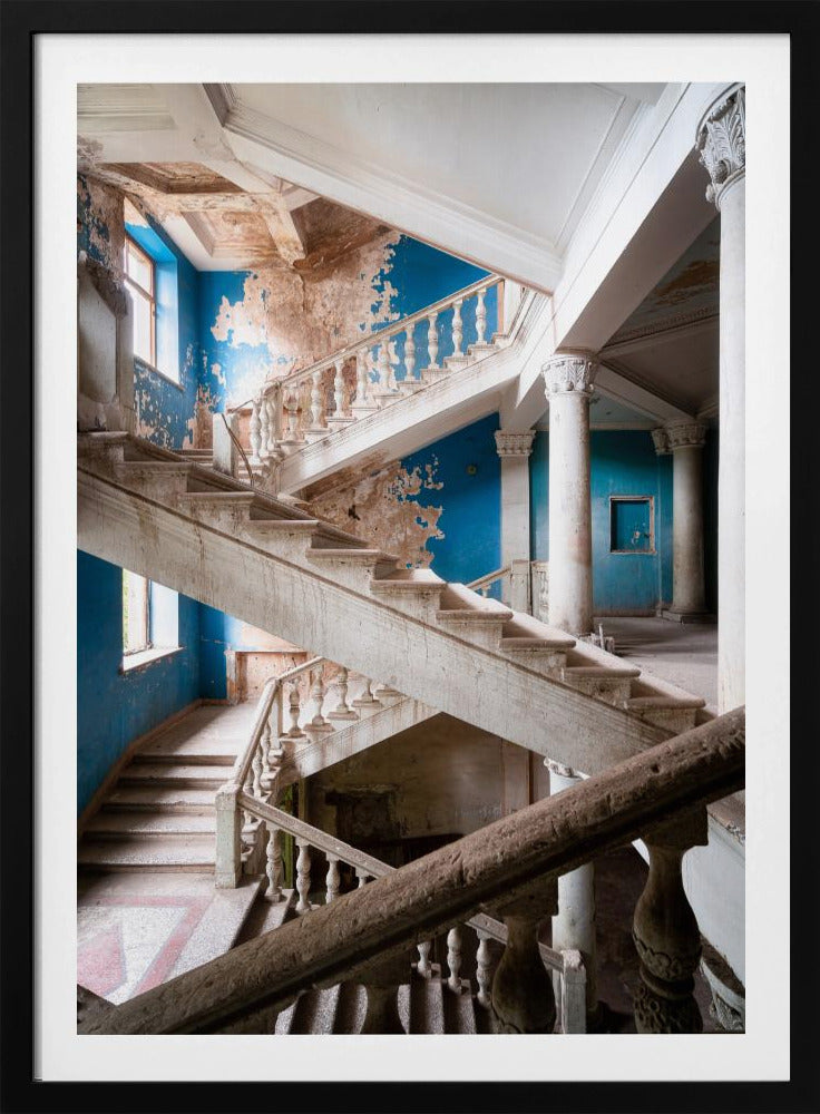 Blue Staircase | Poster