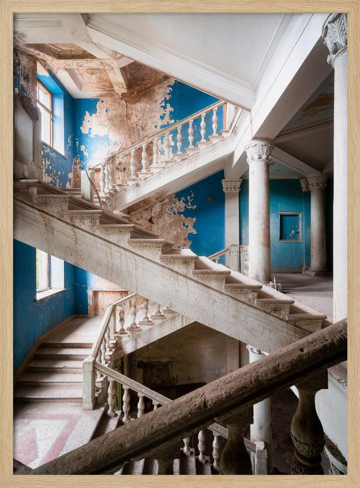 Blue Staircase | Poster