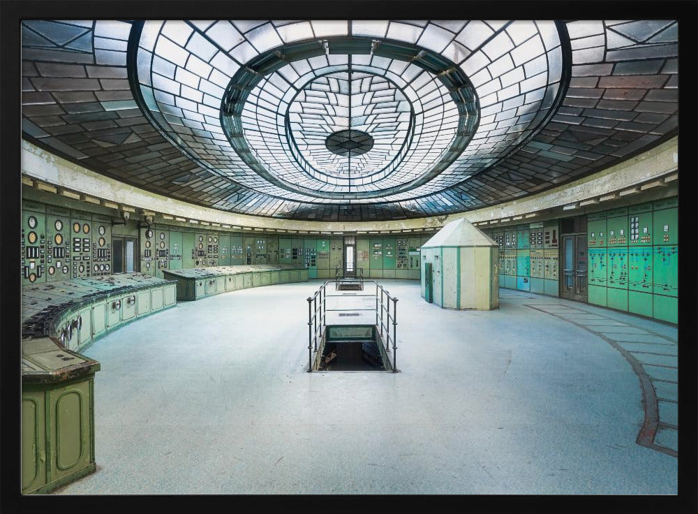 Abandoned Art Deco Control Room | Poster