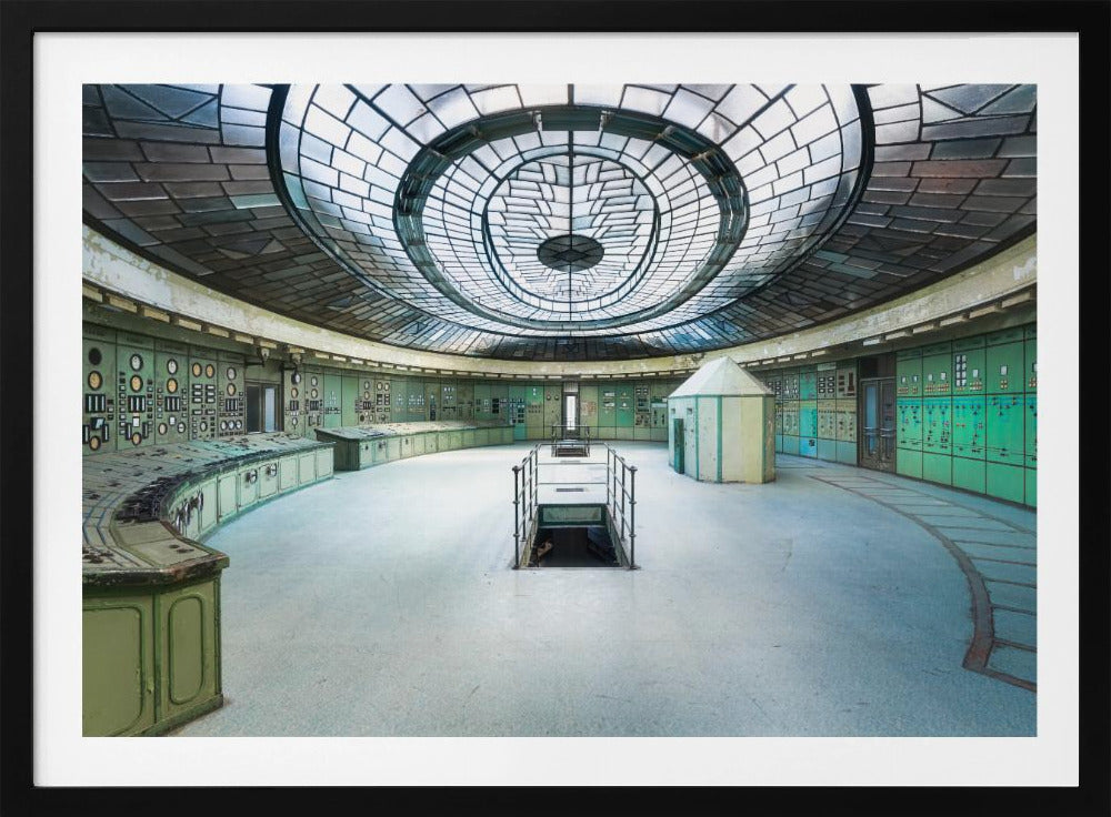 Abandoned Art Deco Control Room | Poster