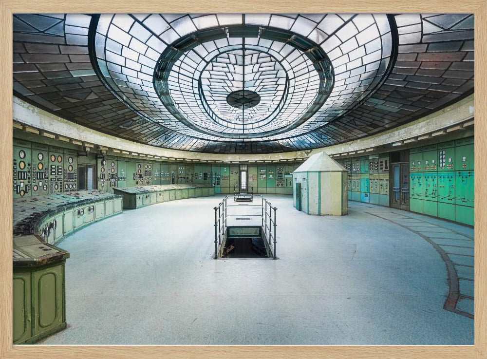 Abandoned Art Deco Control Room | Poster