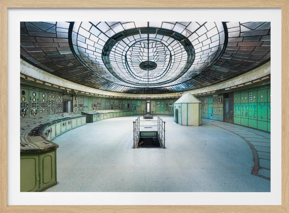 Abandoned Art Deco Control Room | Poster