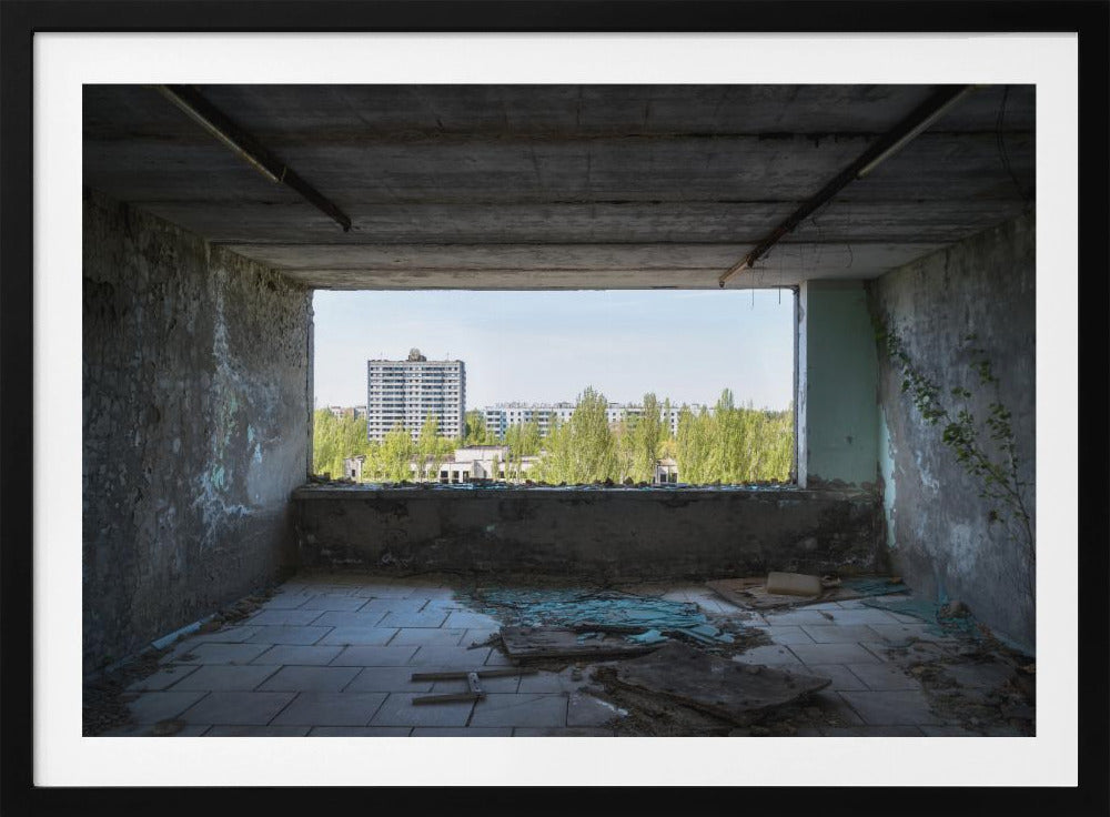 View at Pripyat in Chernobyl | Poster