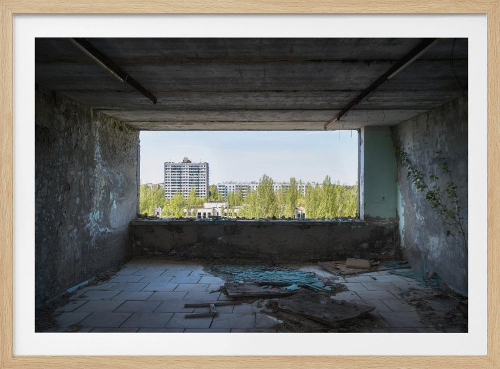View at Pripyat in Chernobyl | Poster