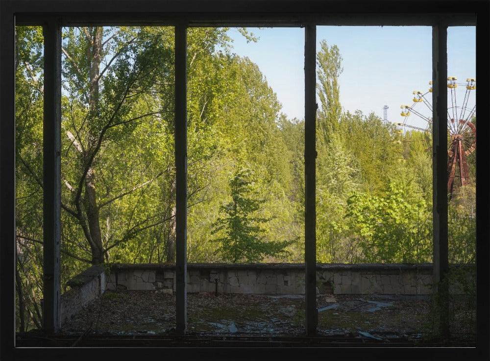 Ferris Wheel in Pripyat Chernobyl | Poster