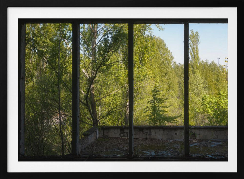 Ferris Wheel in Pripyat Chernobyl | Poster