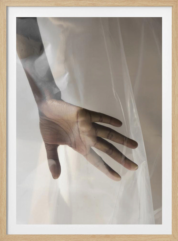 Hand Through Sheer | Poster