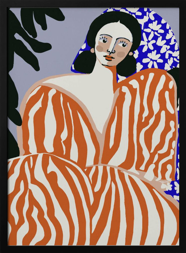 Zebra Elegance | Poster