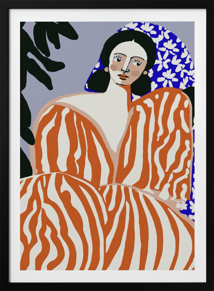 Zebra Elegance | Poster