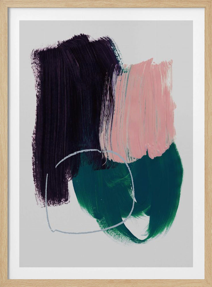 Abstract Brush Strokes 10 | Poster