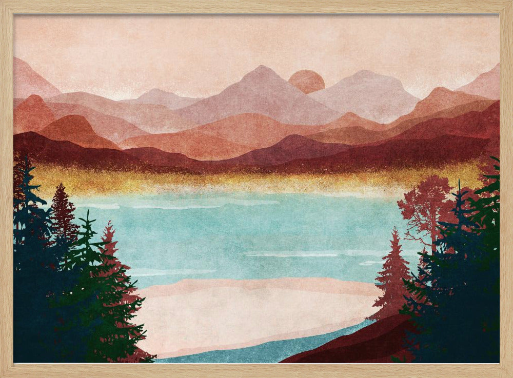 Mountain Dawn Serenity | Poster