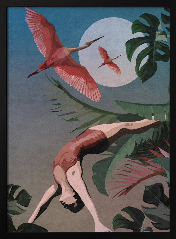 Moonlit Grace | Poster