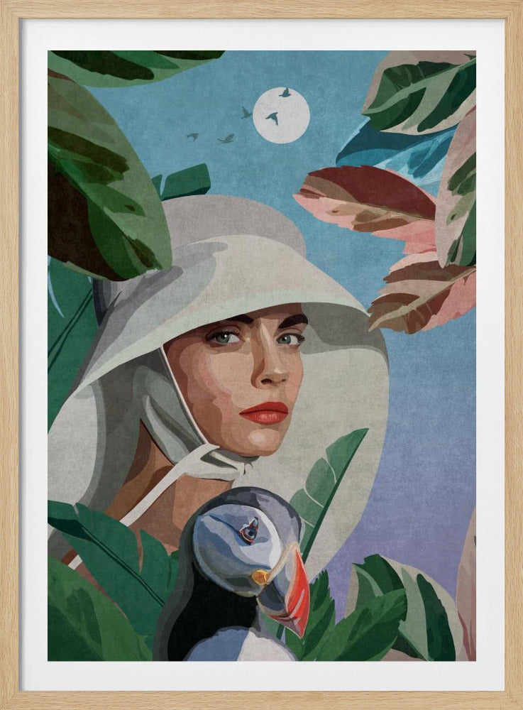 Puffin Dreamscape | Poster