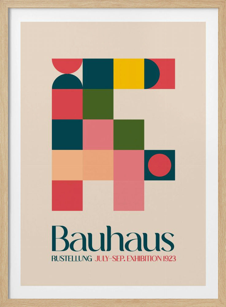 Bauhaus Geometry | Poster
