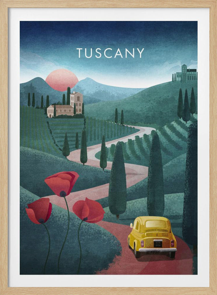 Tuscan Dream Drive | Poster