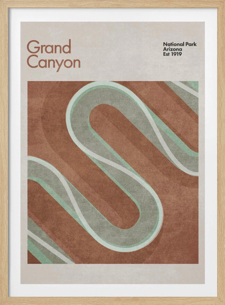 Canyon Wave Flow | Poster