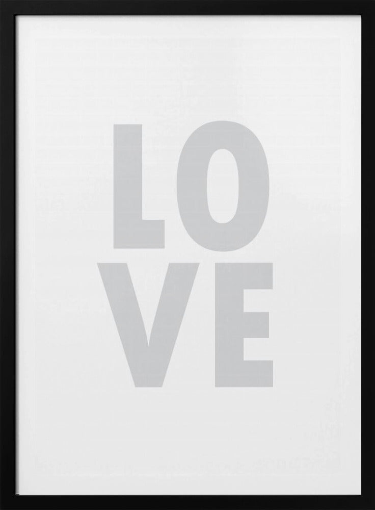 Lovegray2f Oju 2x3 | Poster