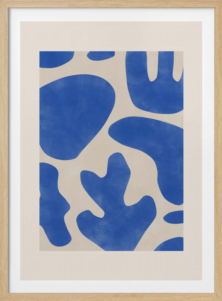 Blue Abstractions | Poster