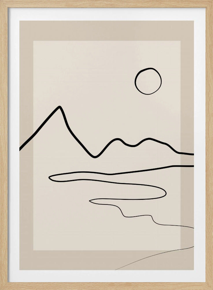 Minimalist Horizon | Poster