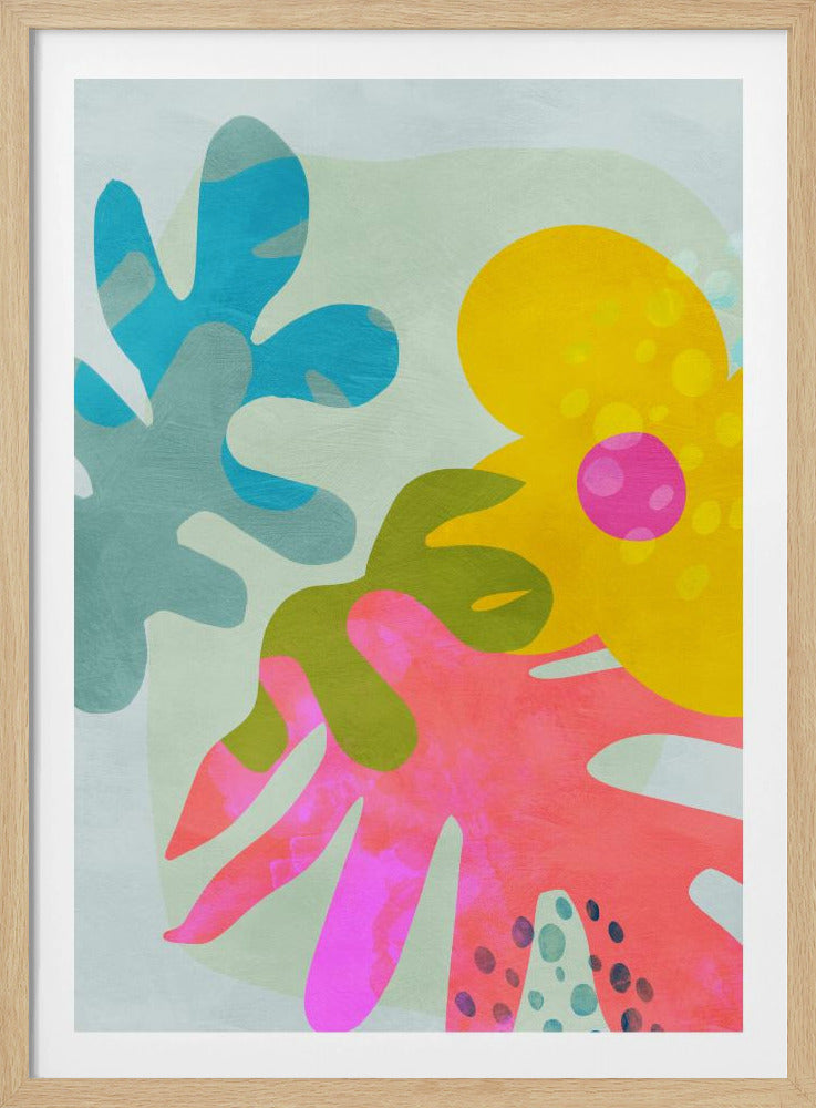 Pastel cut out Matisse | Poster