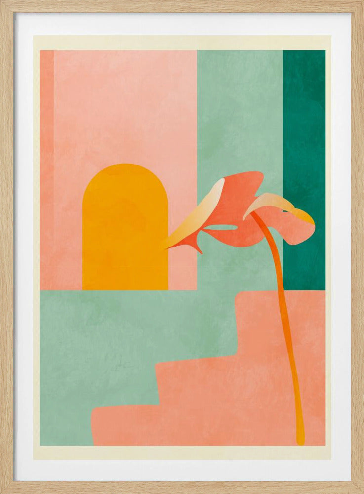 Spaces 3 Treppe | Poster