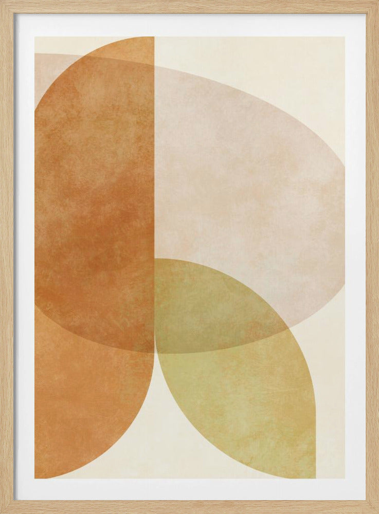 Aqua Shapes4 Kopie | Poster