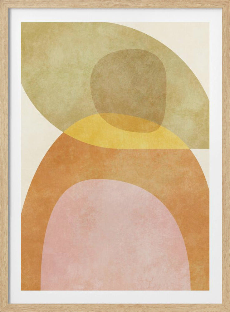 Aqua Shapes3 Kopie | Poster