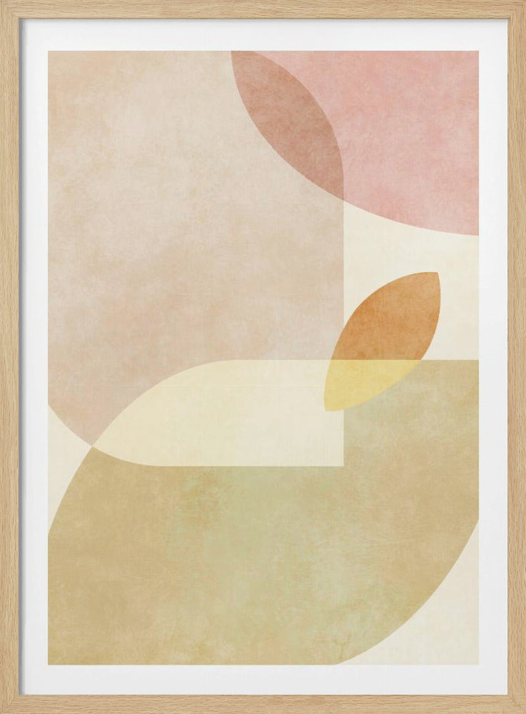 Aqua Shapes1 Kopie | Poster