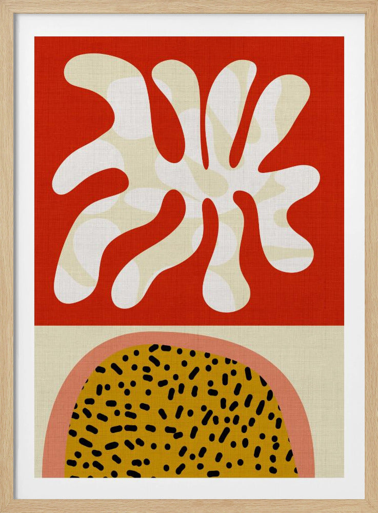 Mid Century Cut Outs | Poster