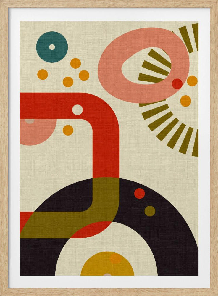 Mid Century Cirque 3 | Poster