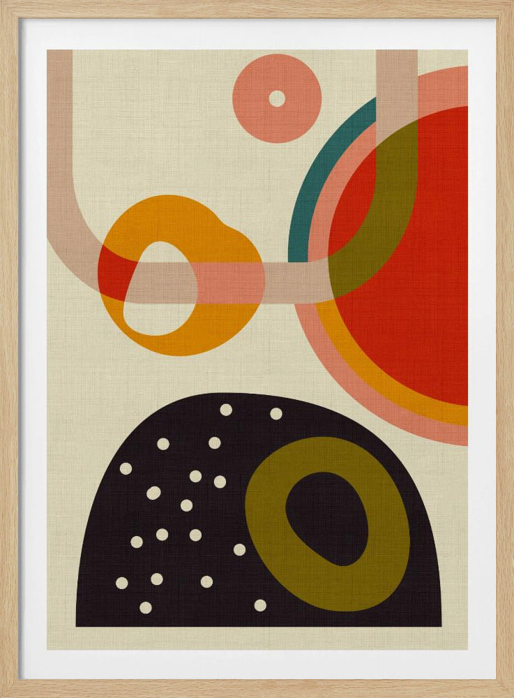 Mid Century Cirque 4 Kopie | Poster